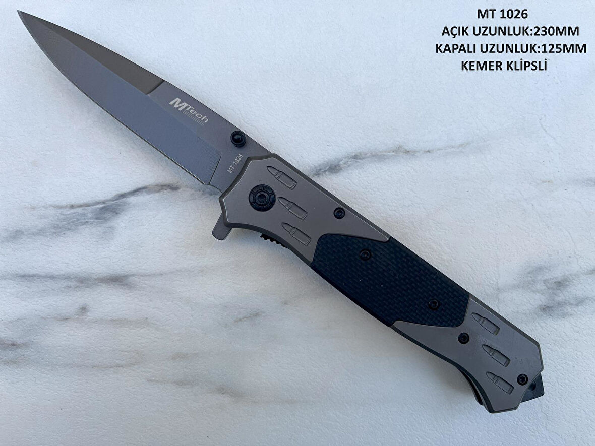 Mtech Mt-1026 Katlanır Yarı Otomatik Çakı