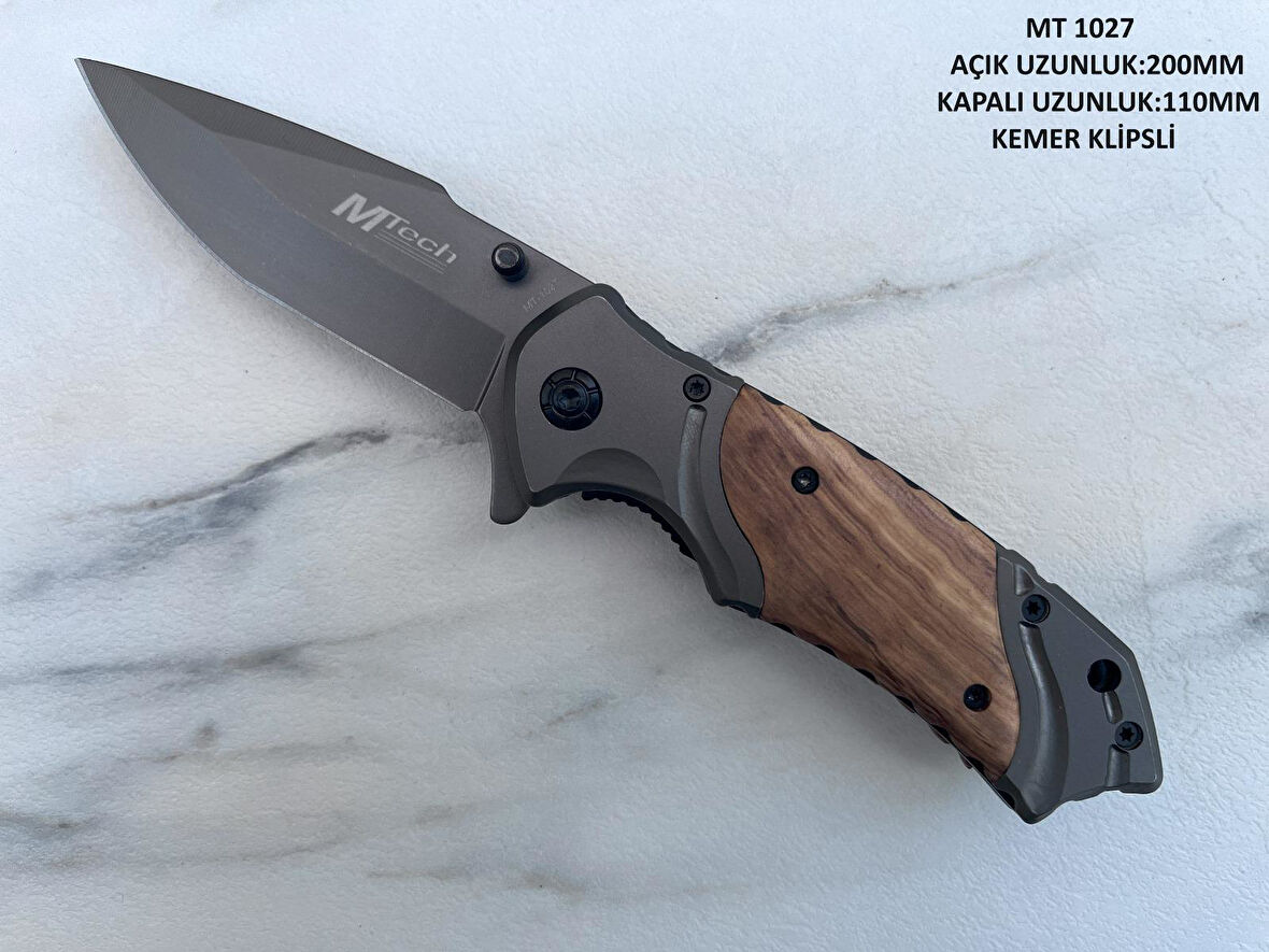 Mtech Mt-1027 Katlanır Yarı Otomatik Çakı