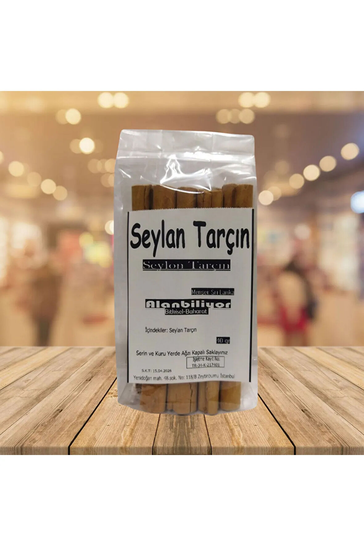 Seylan Tarçın 40 gr Ceylon Tarçın