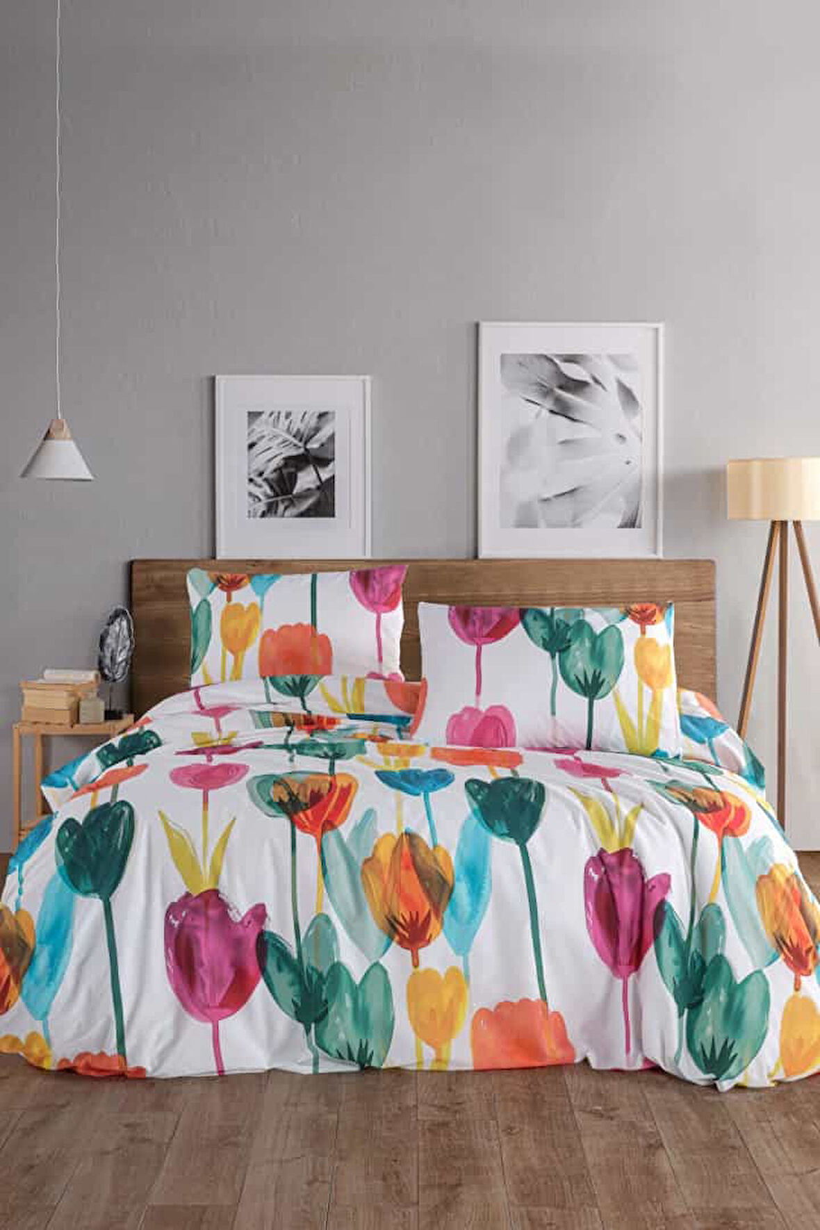 Tulip %100 Pamuk Çift Kişilik Nevresim Seti