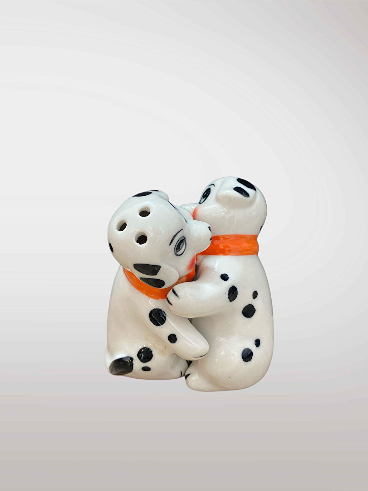 Seramik Köpek Tuzluk Karabiberlik Set