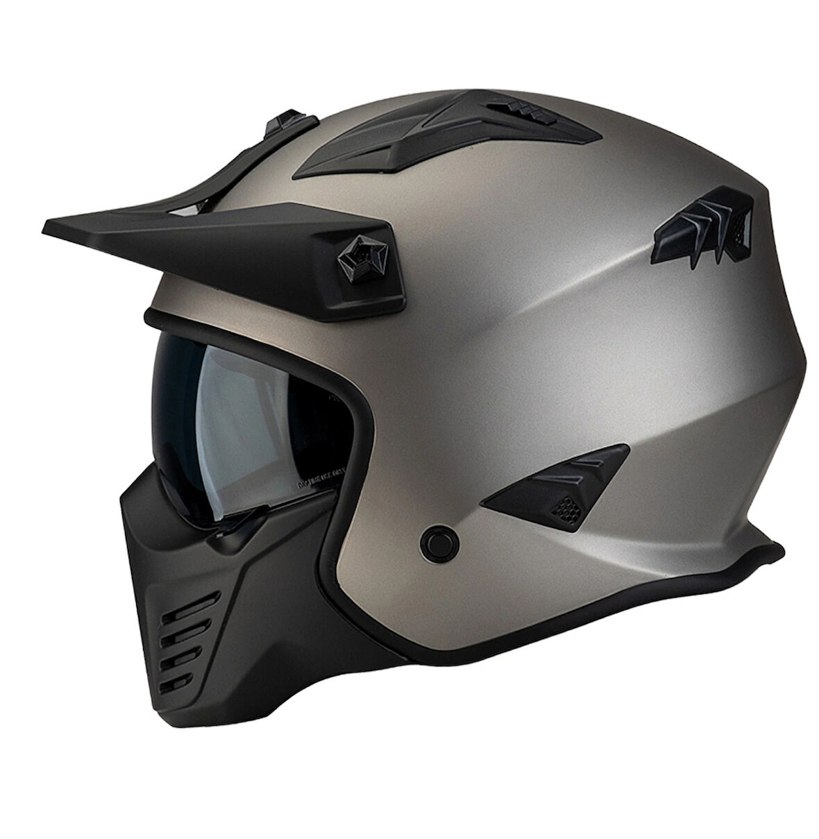 SWAY SW 726X TOKYO Dark Titanium Moduler Kask