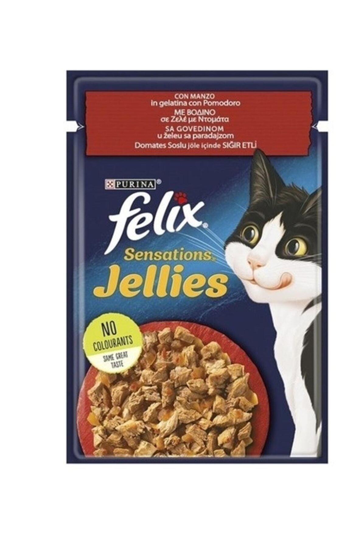 Felix Sensations Sğır Etli & Domatesli 26 X 85 Gr