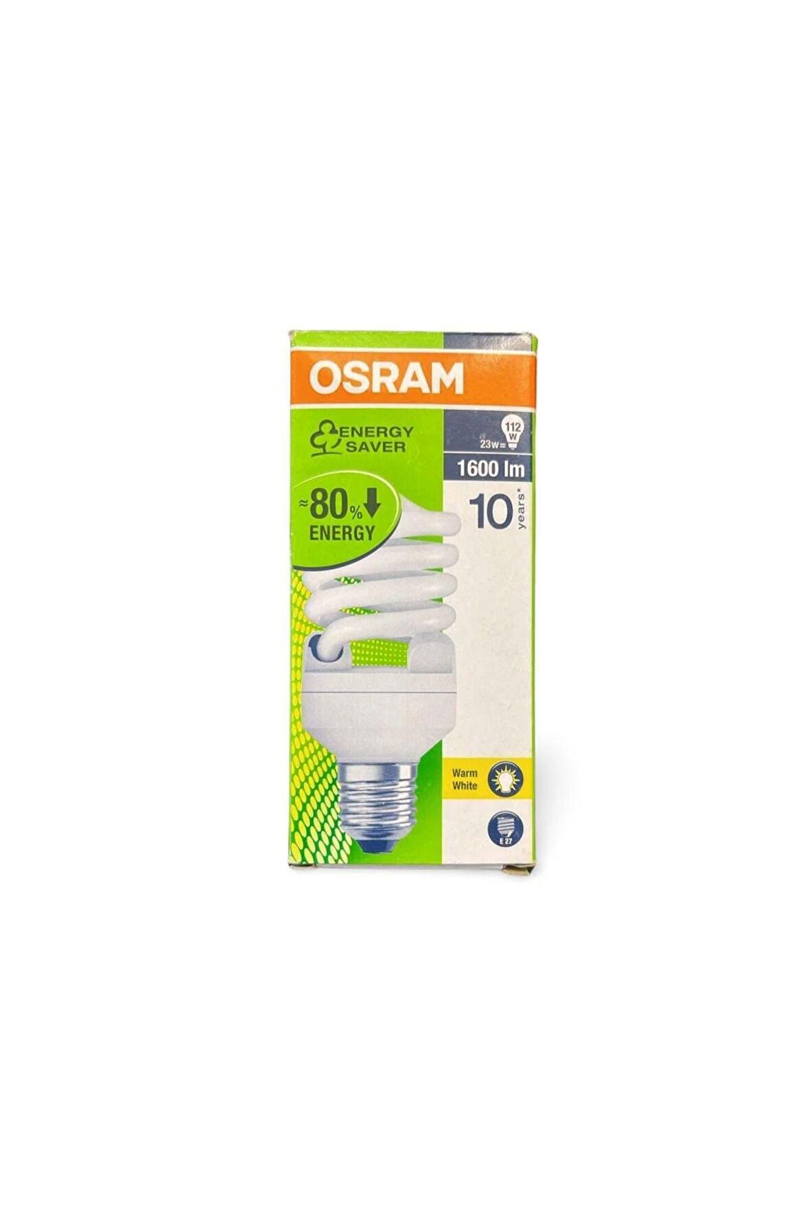 Osram Dulux Mini Twist 23W Tasarruflu Spiral Ampul Sarı