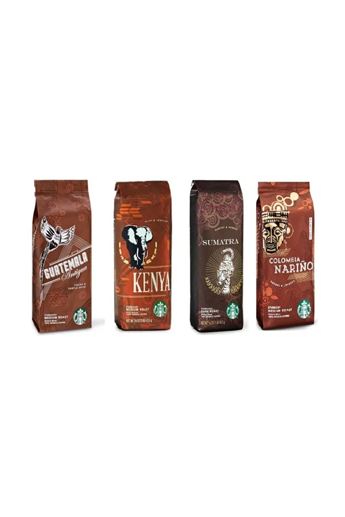 Starbucks Deneme Paketi Çekirdek Kahve 4x250 Gr