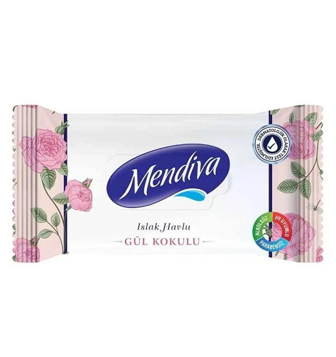 Mendiva Gül Kokulu Islak Havlu Mendil 60 lı 8 Adet