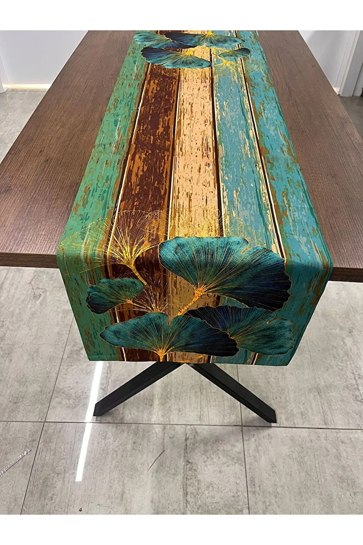 3 Boyutlu Runner Örtüsü Desenli 40 X 140