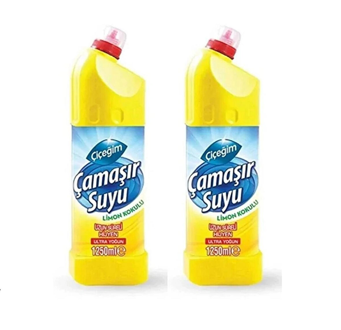 Çiçeğim Ultra Limon Çamaşır Suyu 1250 Ml 2 ADET