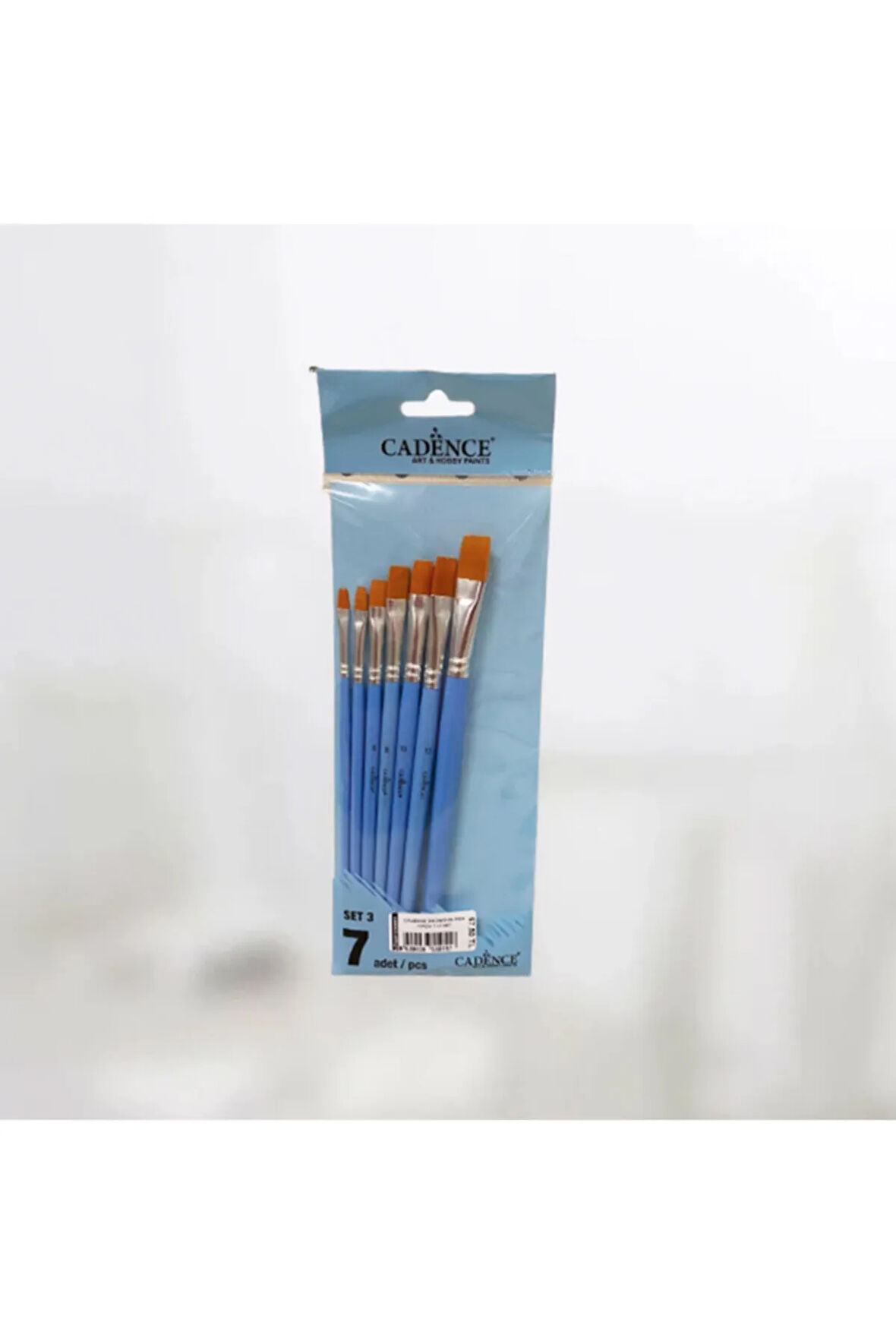 Cadence Ekonomik Ipek Fırça 7 Li Set