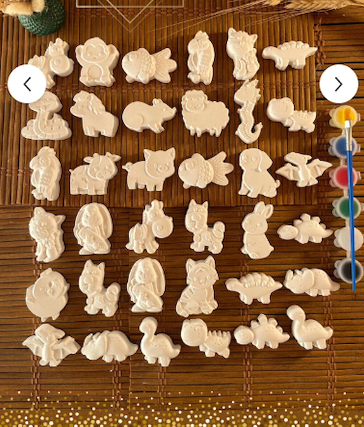 36 adet 3D taş boyama hayvan figürleri çocuk gelişim etkinlik taş boyama seti zoo painting Henüz Yorum Yazılmamış.