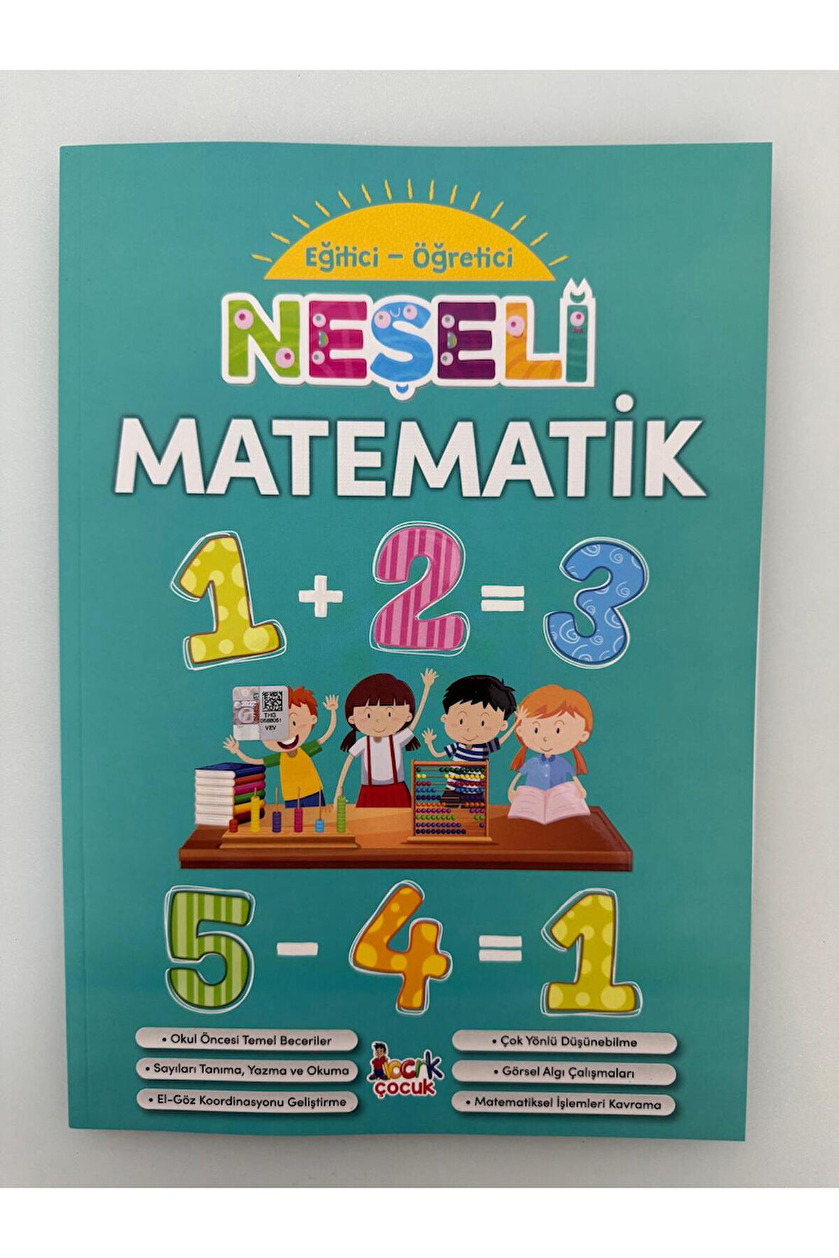 Eğitici & Öğretici Neşeli Matematik Etkinlik Kitabı (1 Adet)