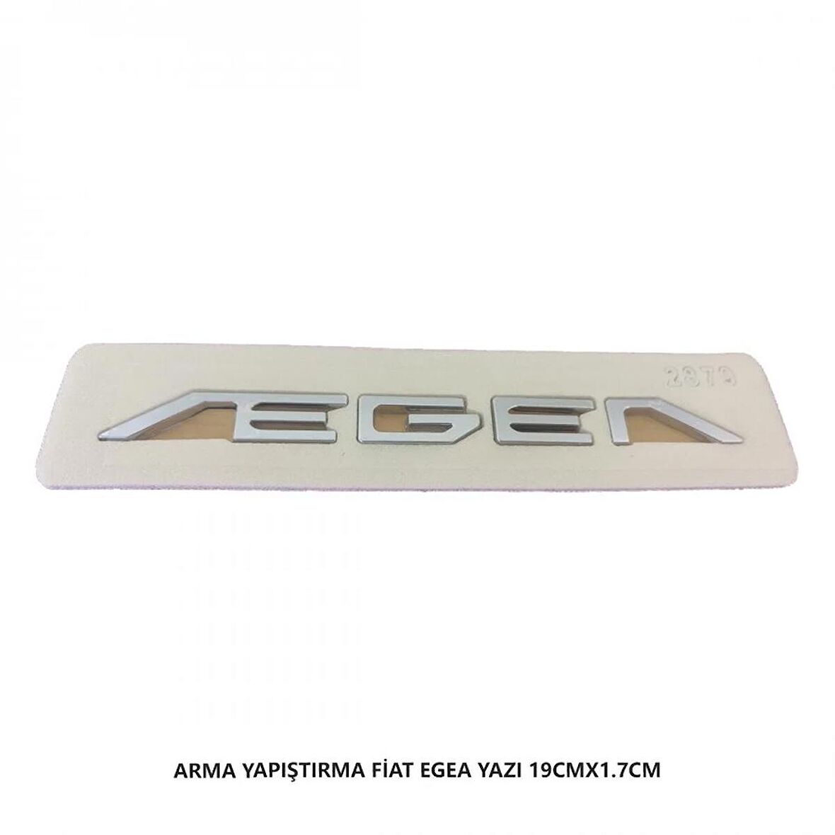 mefsa Fiat Egea Bagaj Yazısı Arma Yapıştırma 19CMX1.7CM