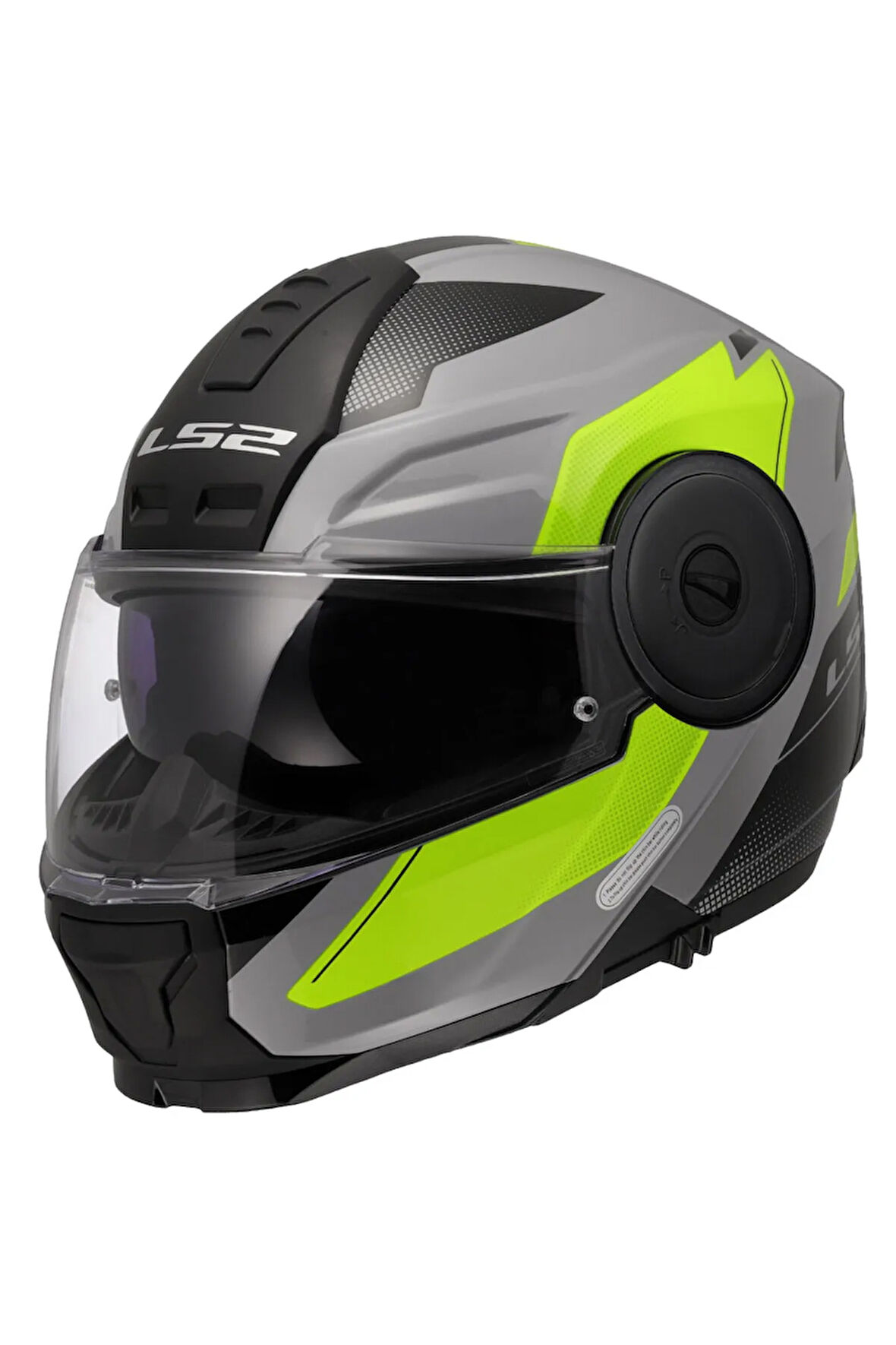 SCOPE 2 DURIA GRİ-NEON SARI KASK
