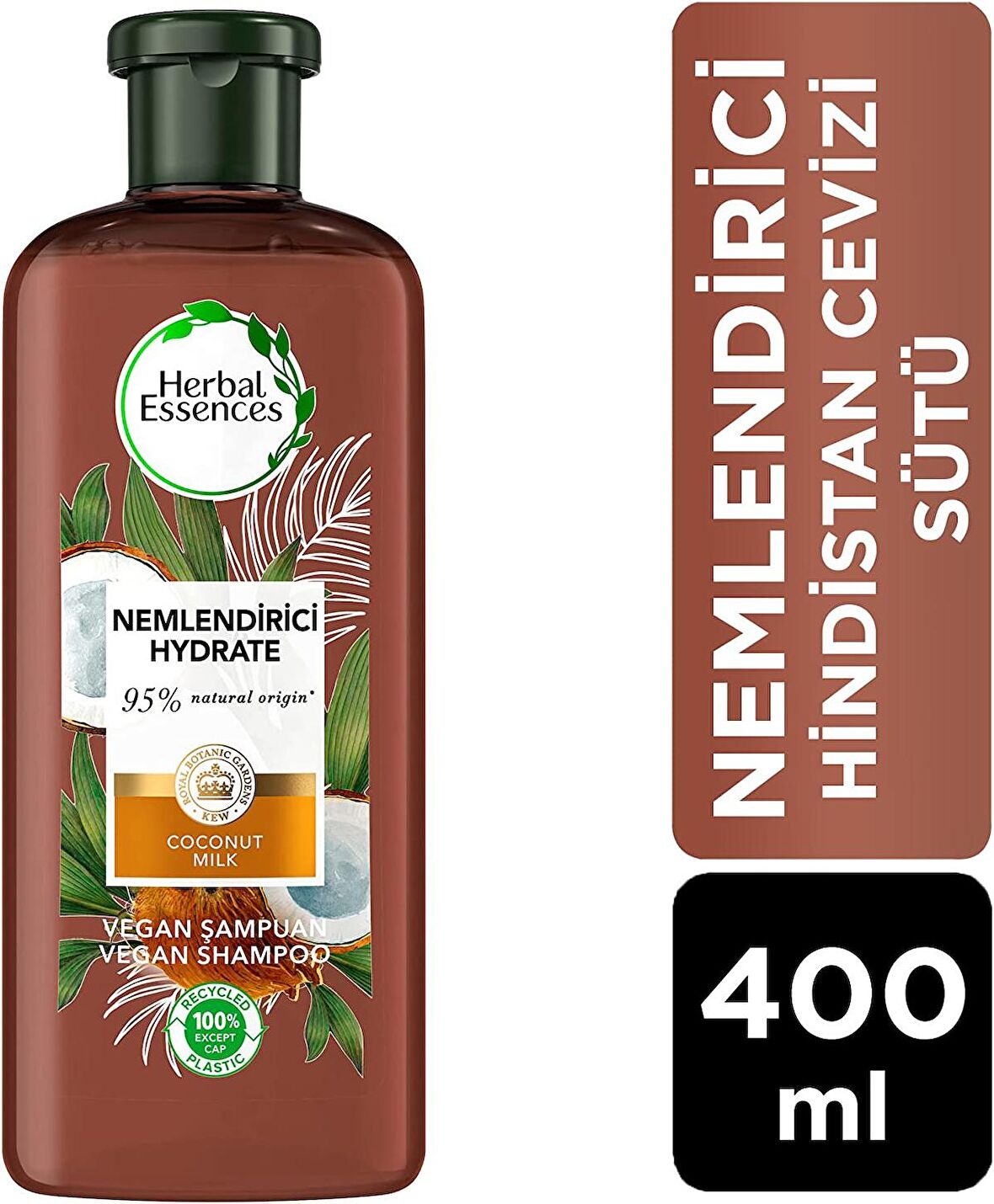 Nemlendirici Hindistan Cevizi Sütü Şampuan 400 ml Vegan