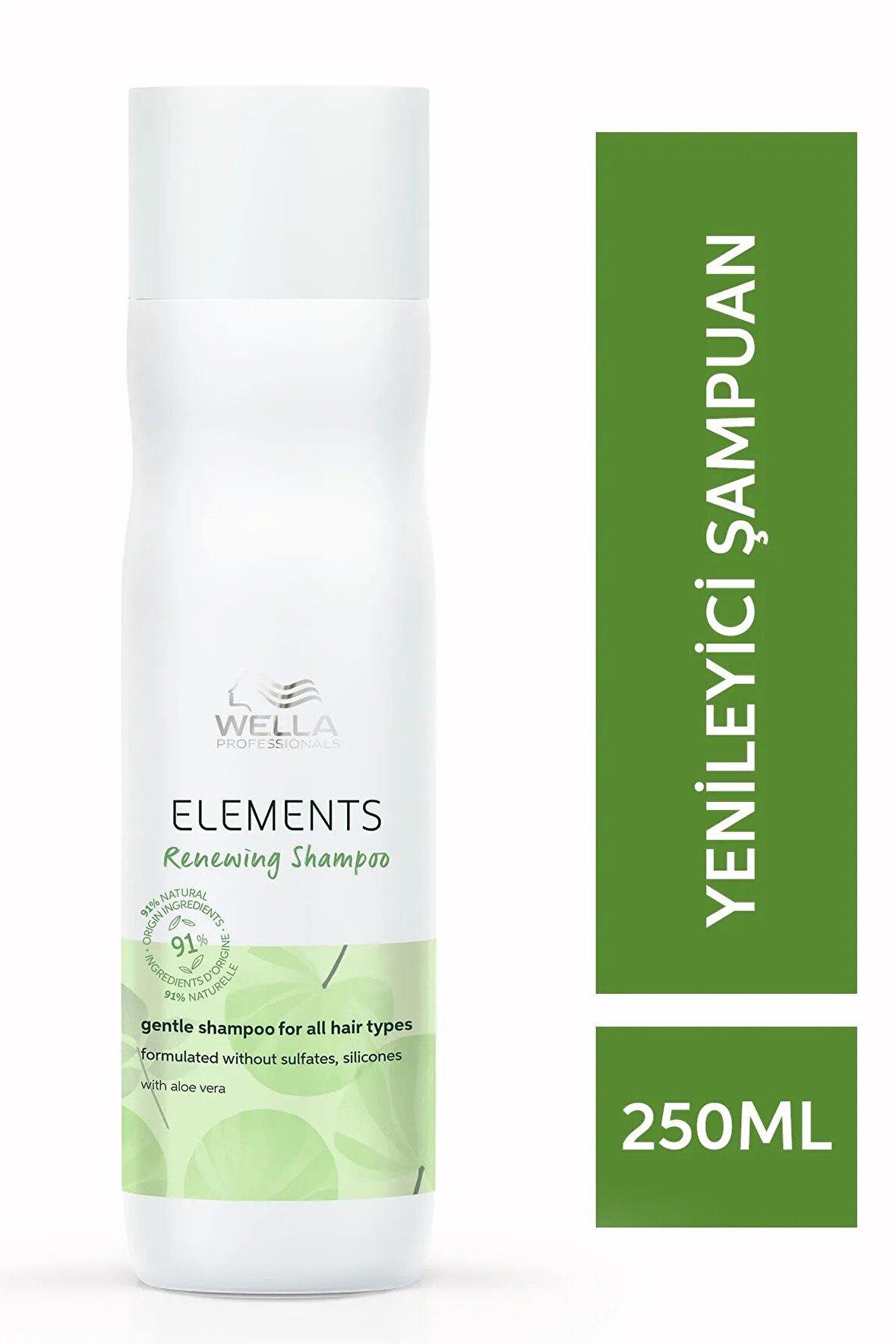 Wella Elements Renewing Calming Boyalı Ve Yıpranmış Saçlar İçin Yenileyici Şampuan 250 ml
