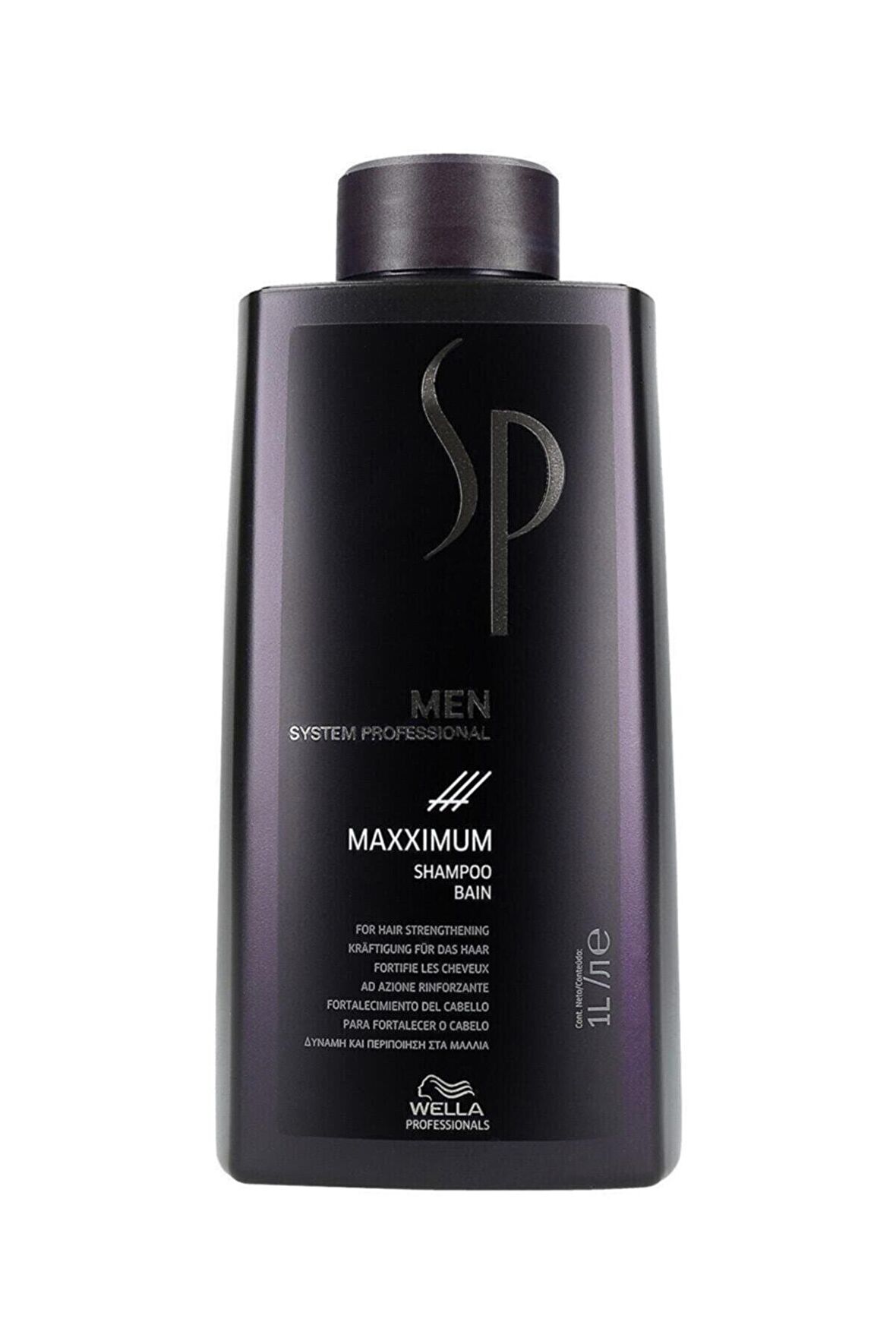 Wella Men Maxximum Dökülme Önleyici  Şampuan 1000 ml