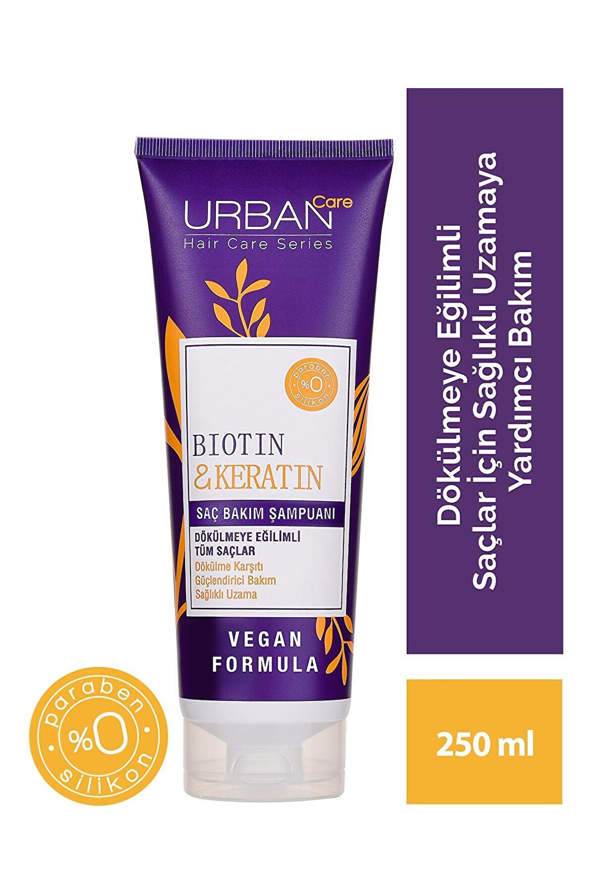 Urban Care Biotin & Keratin Dökülme Karşıtı Saç Bakım Şampuanı 250 ml