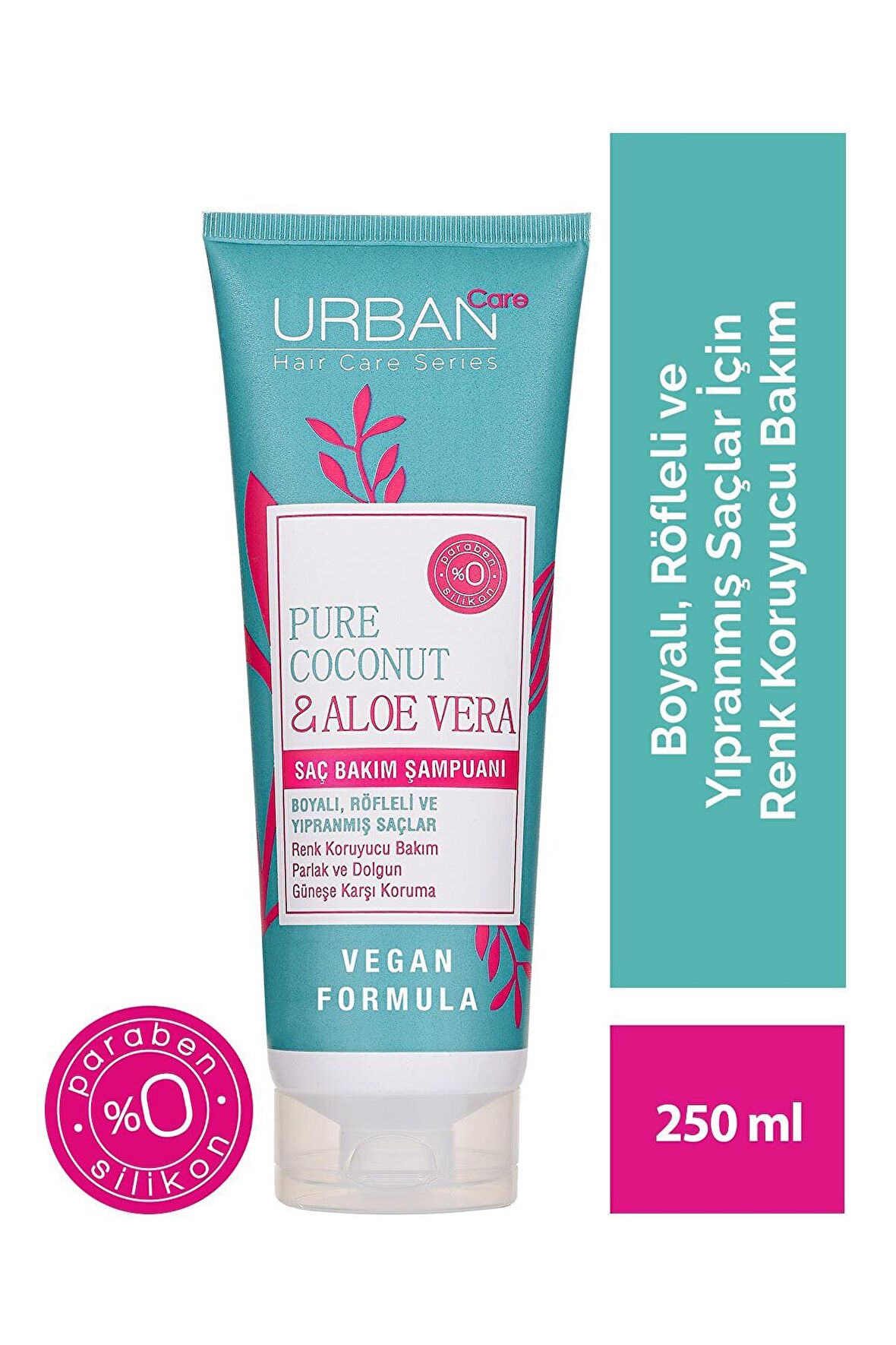 Urban Care Saf Hindistan Cevizi Yağı & Aloe Vera Renk Koruyucu Şampuan 250 ml