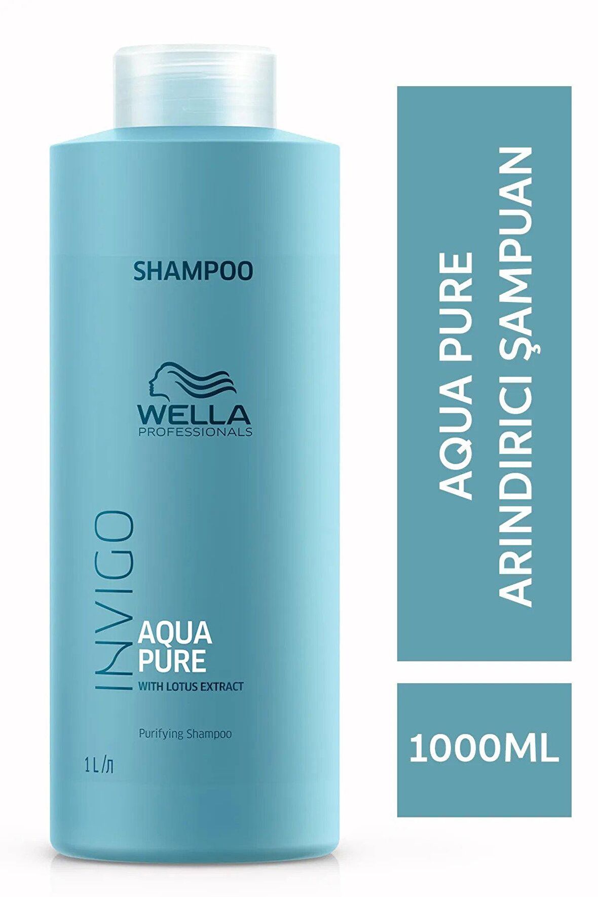Wella Invigo Aqua Pure Arındırıcı Şampuan 1000 ml