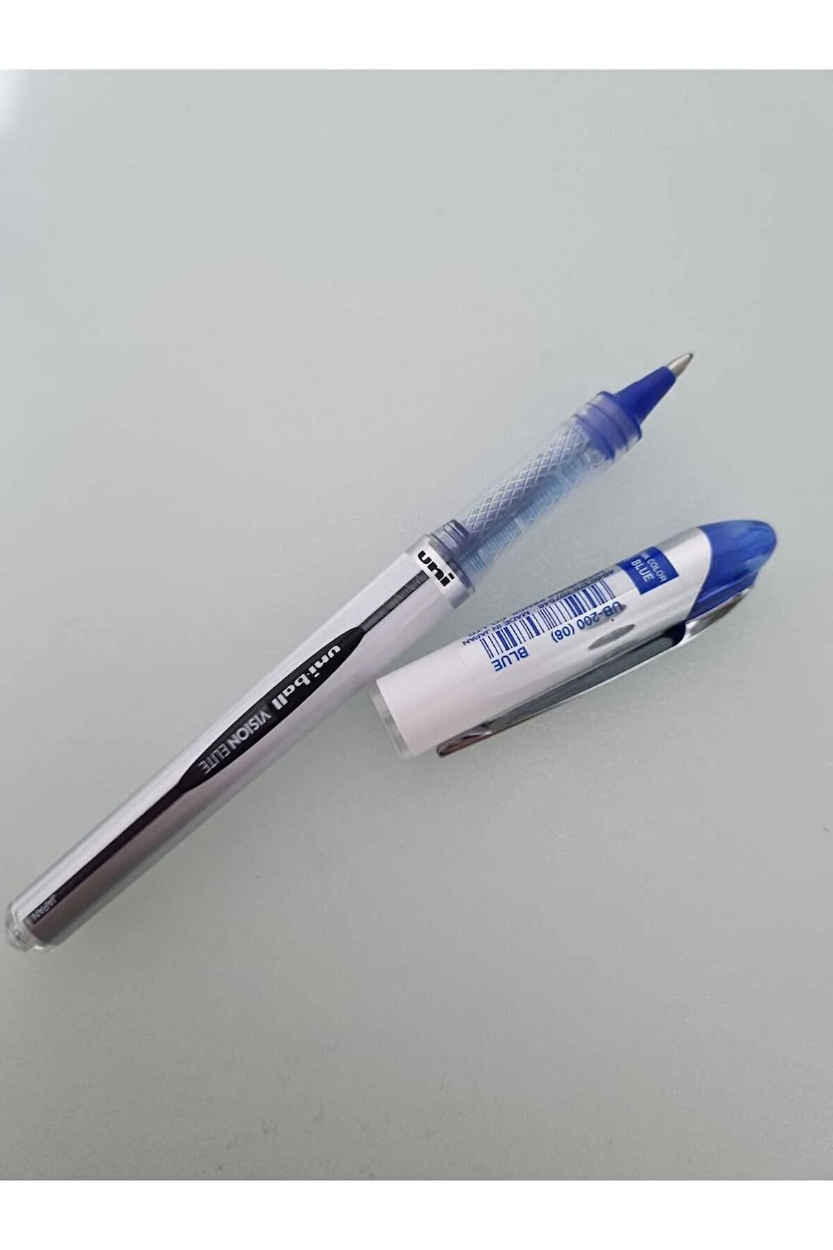 Uni-Ball Roller Kalem Vision Elite Bilye Uç 0.8 MM Mavi (1 adet)