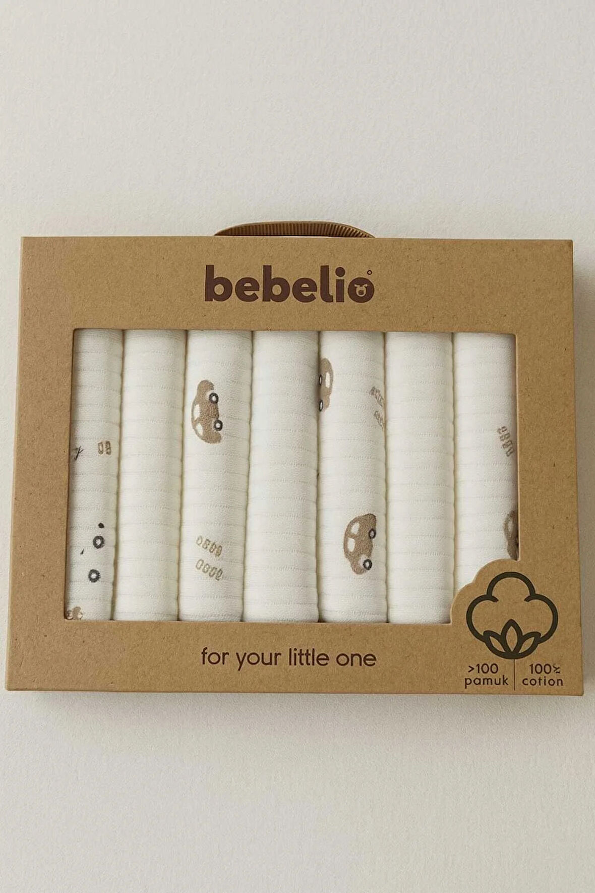 Organik 7 li bebek mendili