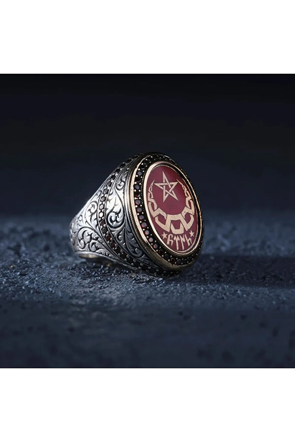 OVAL GRAVÜR AYYILDIZ MODELİ