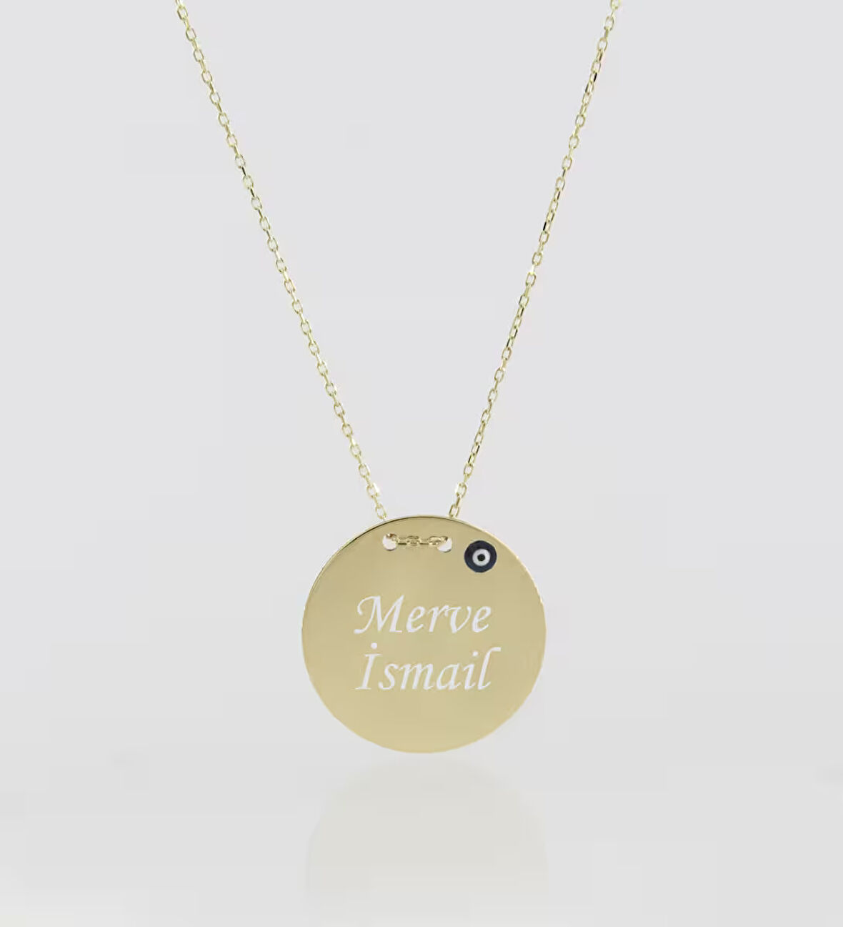 925 ayar papatya silver isimli plaka kolye<rose,gold,rodaj>