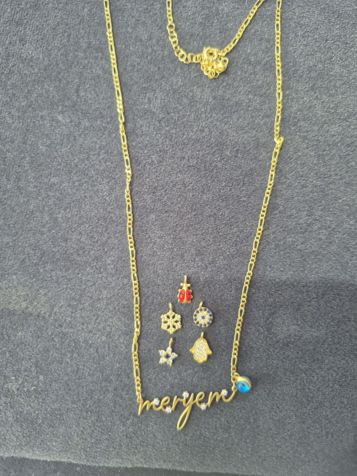 925 ayar papatya silver figaro imza taşlı kolye<rose,gold,rodaj>özel kolye>