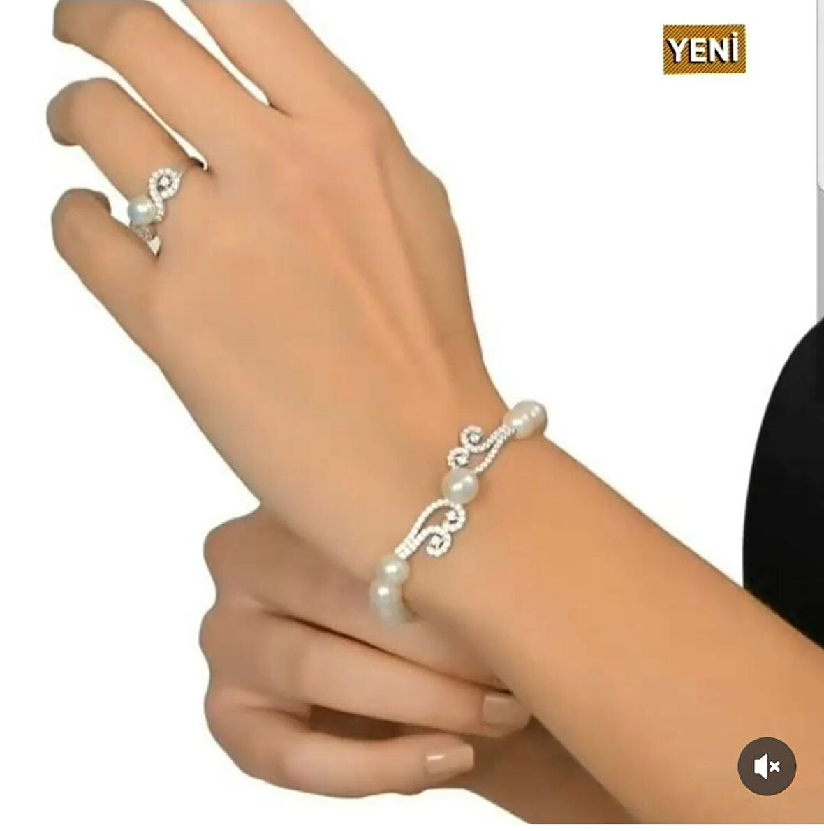 925 ayar papatya silver inci bileklik,inci yüzük.rose,gold,rodaj,