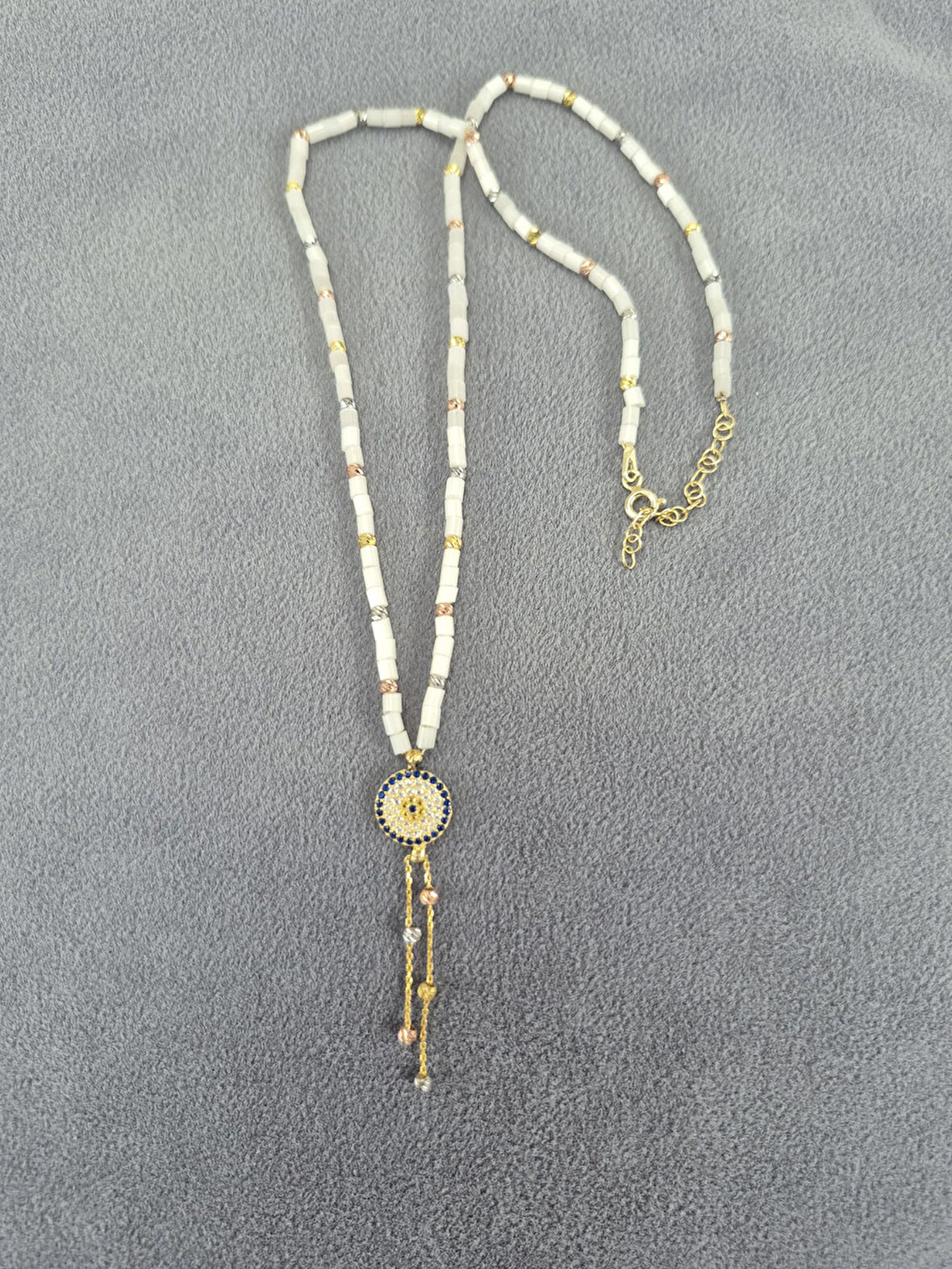 925 ayar papatya silver binbir gece kolye.doricalı nazar kolye.göz kolye.rose,gold,rodaj