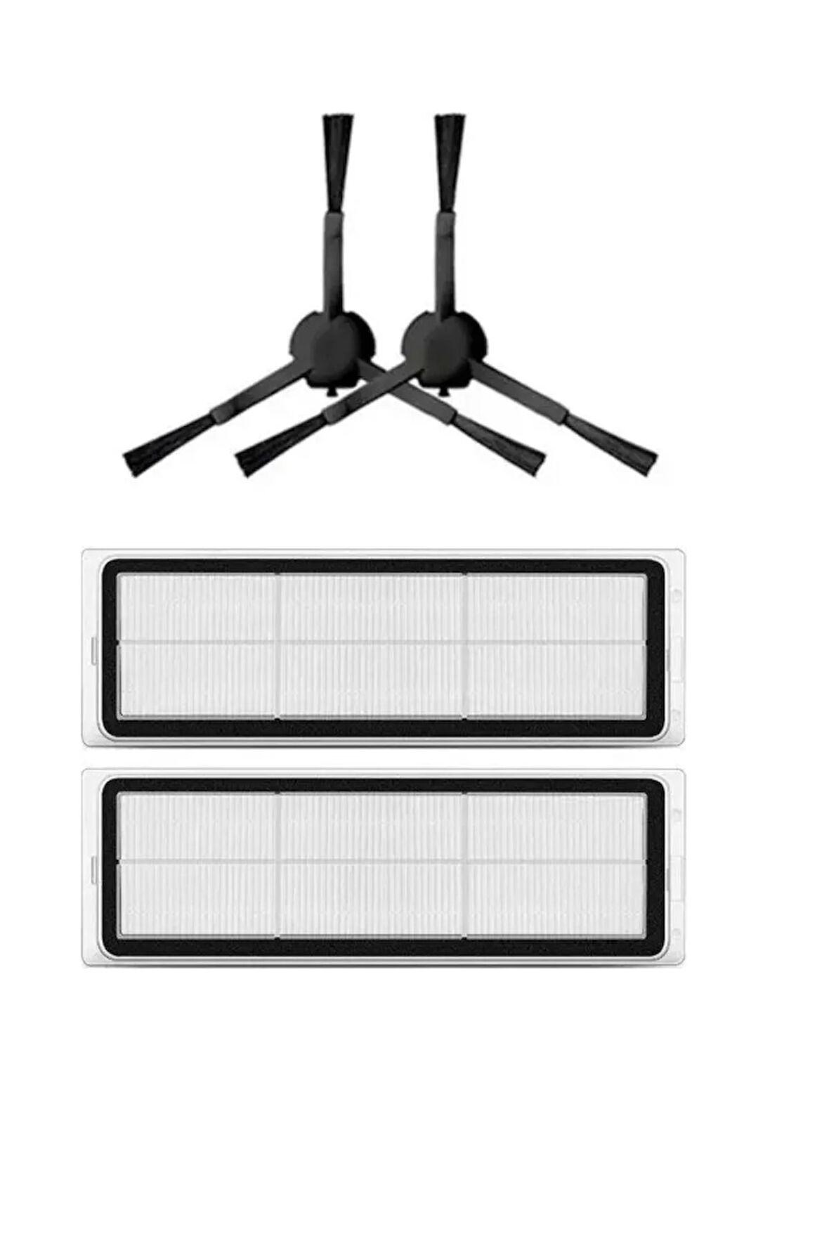 Xiaomi Mi Vacuum Mop Pro 2+ Uyumlu Hepa Filtre Fırça Seti ( Stytj01zhm Stytj02zhm Stytj03zhmuyumlu)