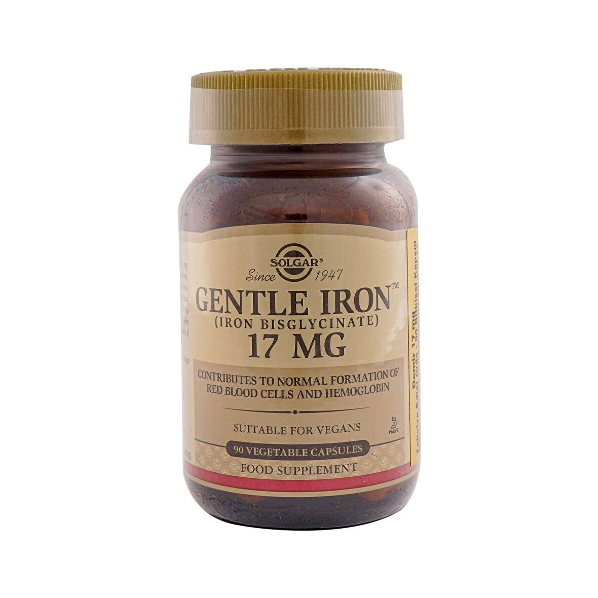 Gentle Iron 17 Mg 90 Kapsül