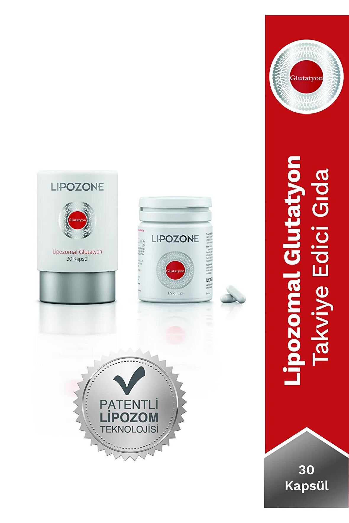 Lipozomal Glutatyon 200 Mg 30 Kapsul