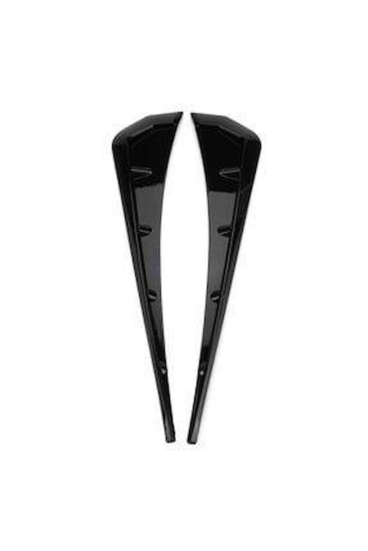 Peugeot 207 Çamurluk Venti Piano Black (2 Adet)