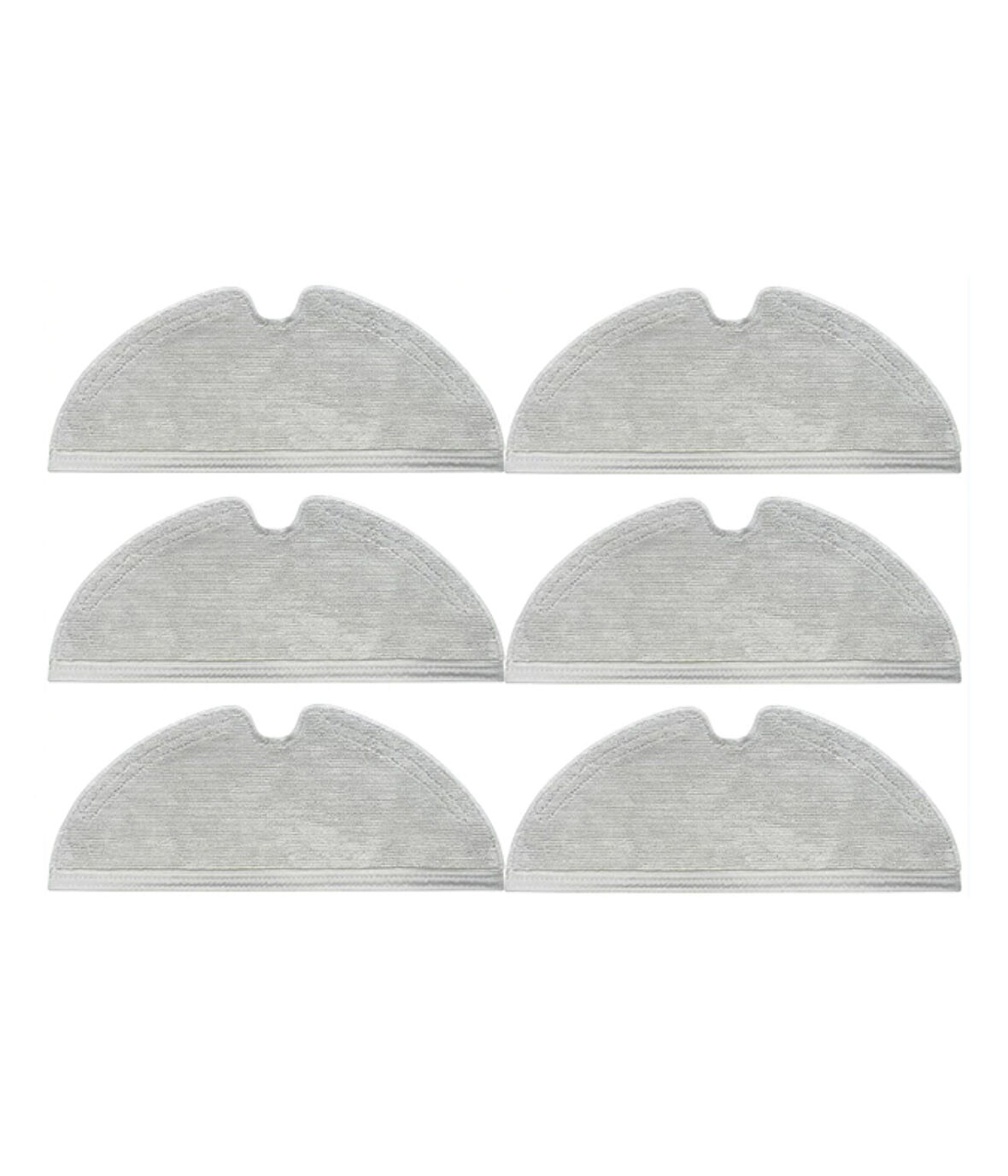 Vestel V-Bot Pro S Yüksek Kaliteli Mop (6 Adet Tam Yüzey Mikrofiber ve Kalın)