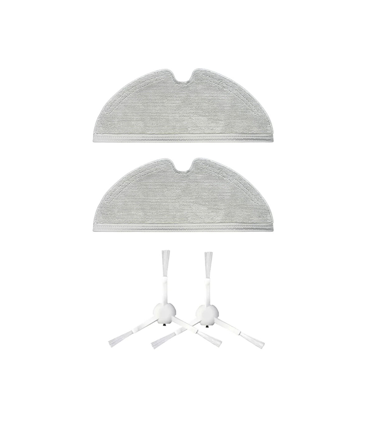 Vestel V-Bot Pro B Yedek Mop ve Yan Fırça (4 Parça)