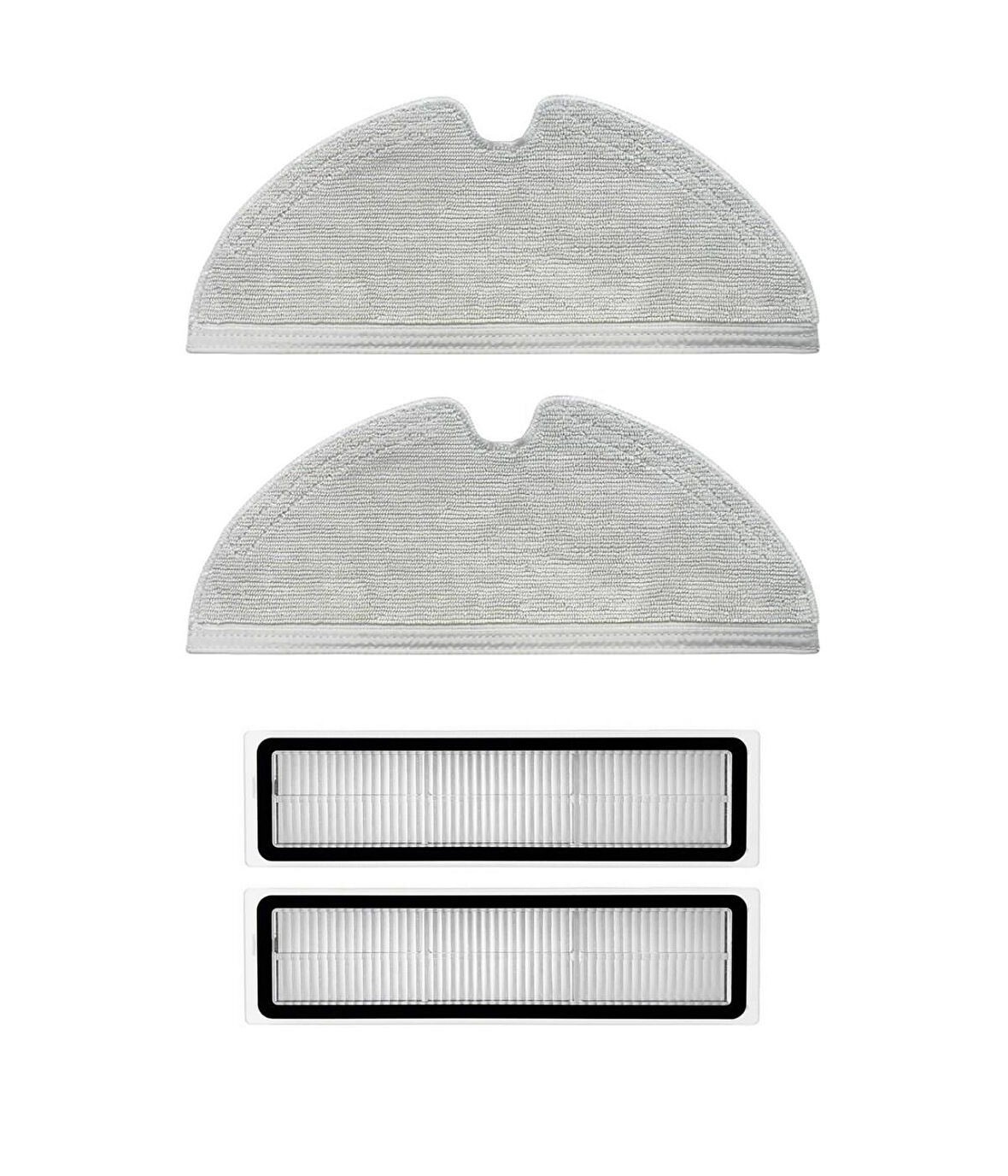 Vestel V-Bot Pro B Yedek Mop ve Hepa Filtre (4 Parça)