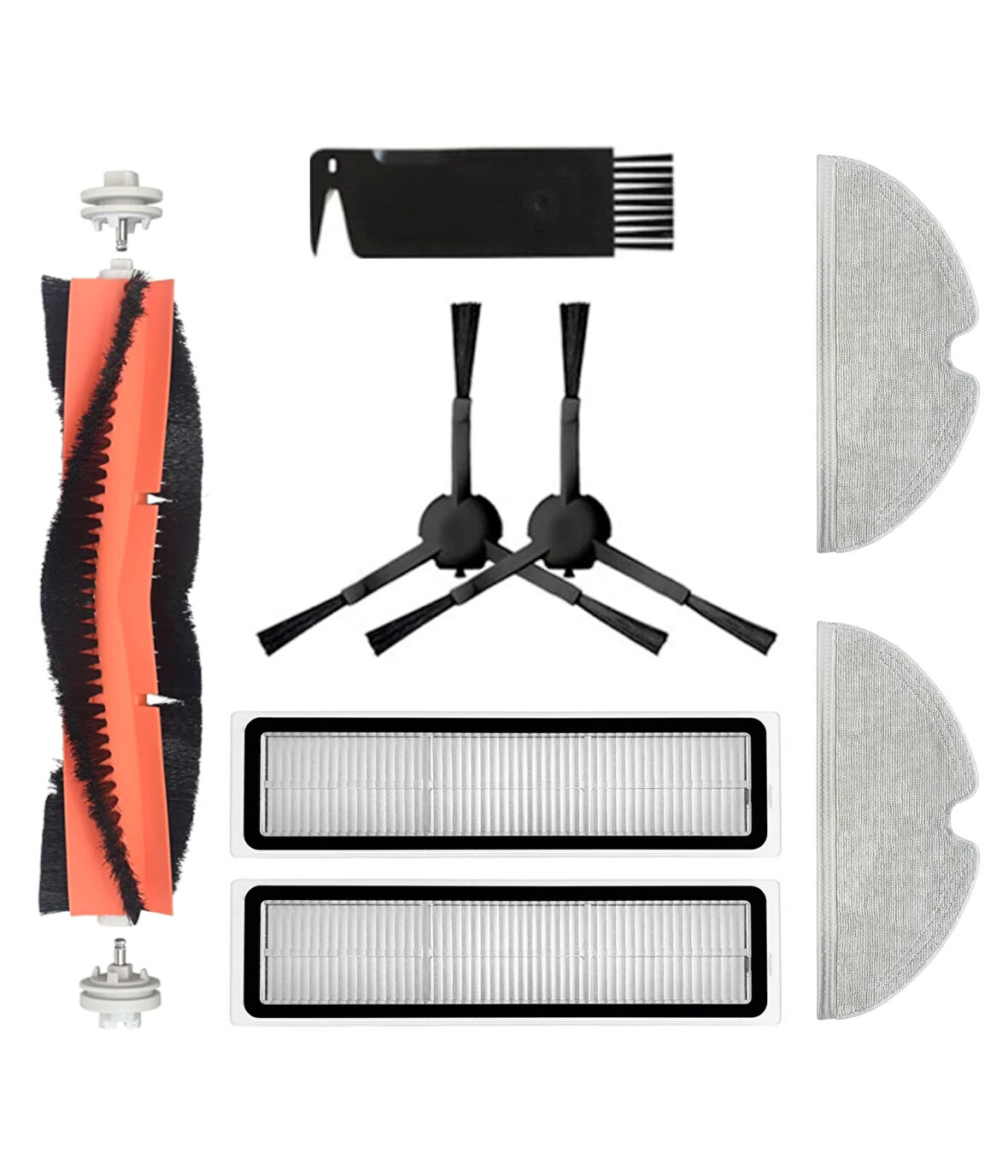 Vestel V-Bot Pro S Yenileme Seti (Fırça, Filtre, Mop)