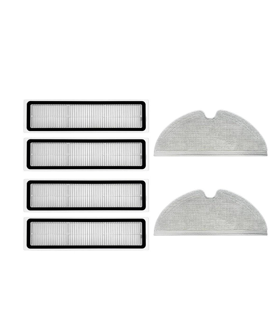 Vestel V-Bot Pro S Yedek Hepa Filtre ve Mop (6 Parça)