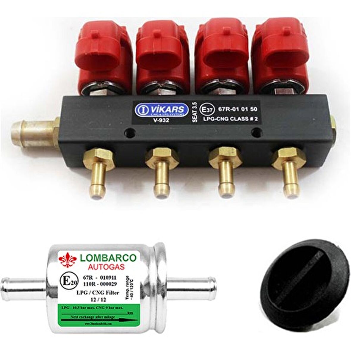 Vikars Otogaz Enjektörü 4 Silindir 2 Ohm