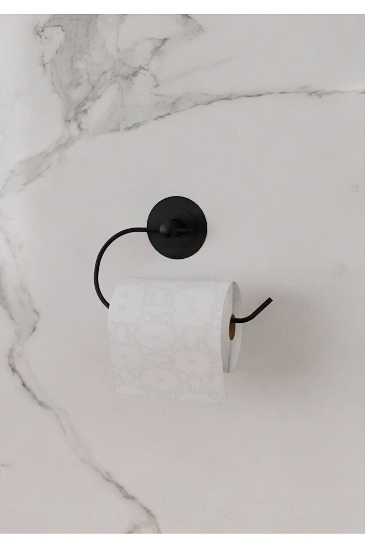 Güçlü Yapışkanlı Garantili Siyah Tuvalet Kağıtlık Wc Askılık