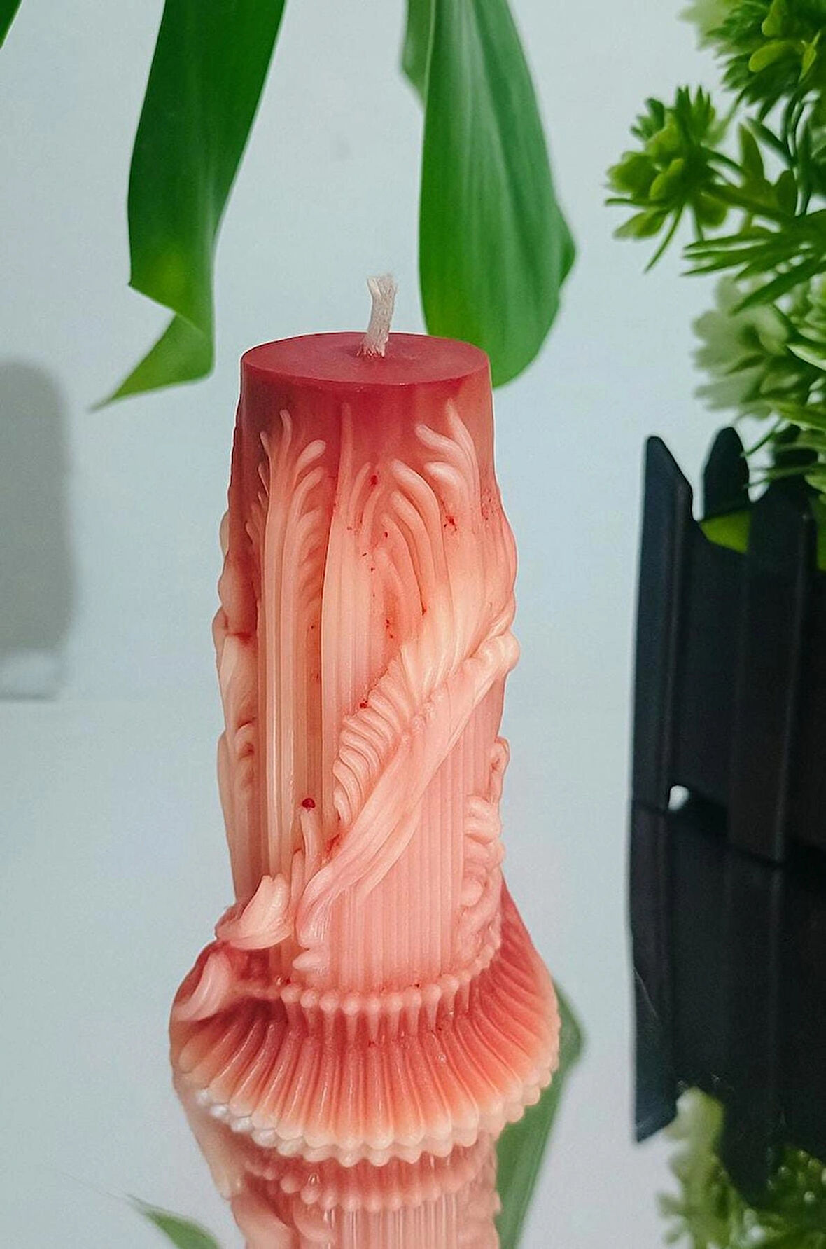 Vintage Vanilya Kokulu Soya Mum - Doğum Günü - Sevgililer Günü - Dekorasyon - Hediyelik - Aromaterapi