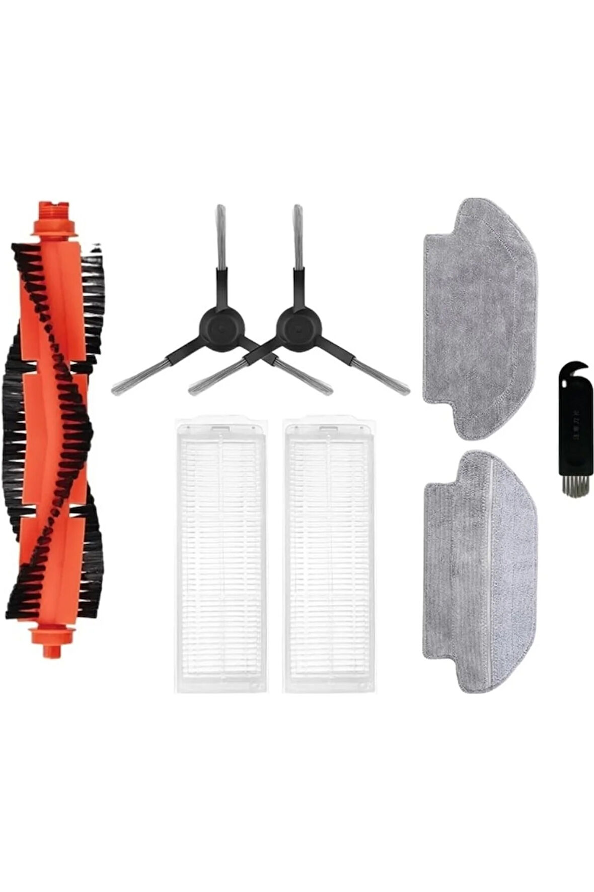 Viomi SE , V2 Pro V3 uyumlu filtre fırça paspas seti