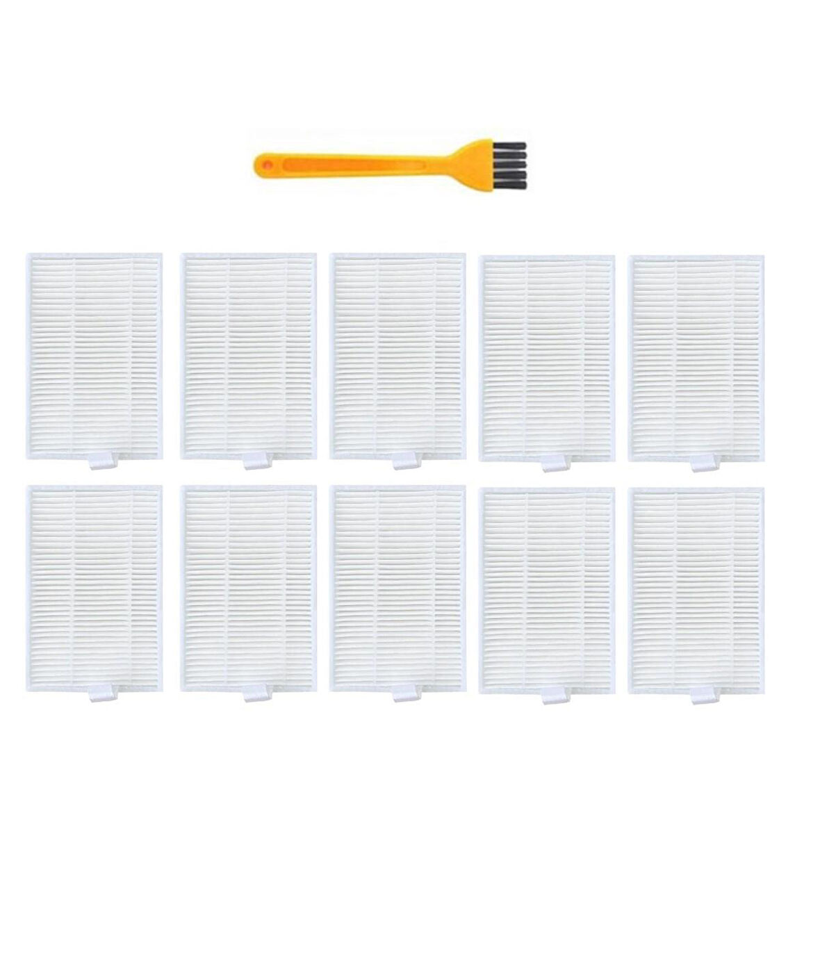 Viomi V5 Uyumlu Yedek Hepa Filtre ve Temizleme Fırçası-11 Parça