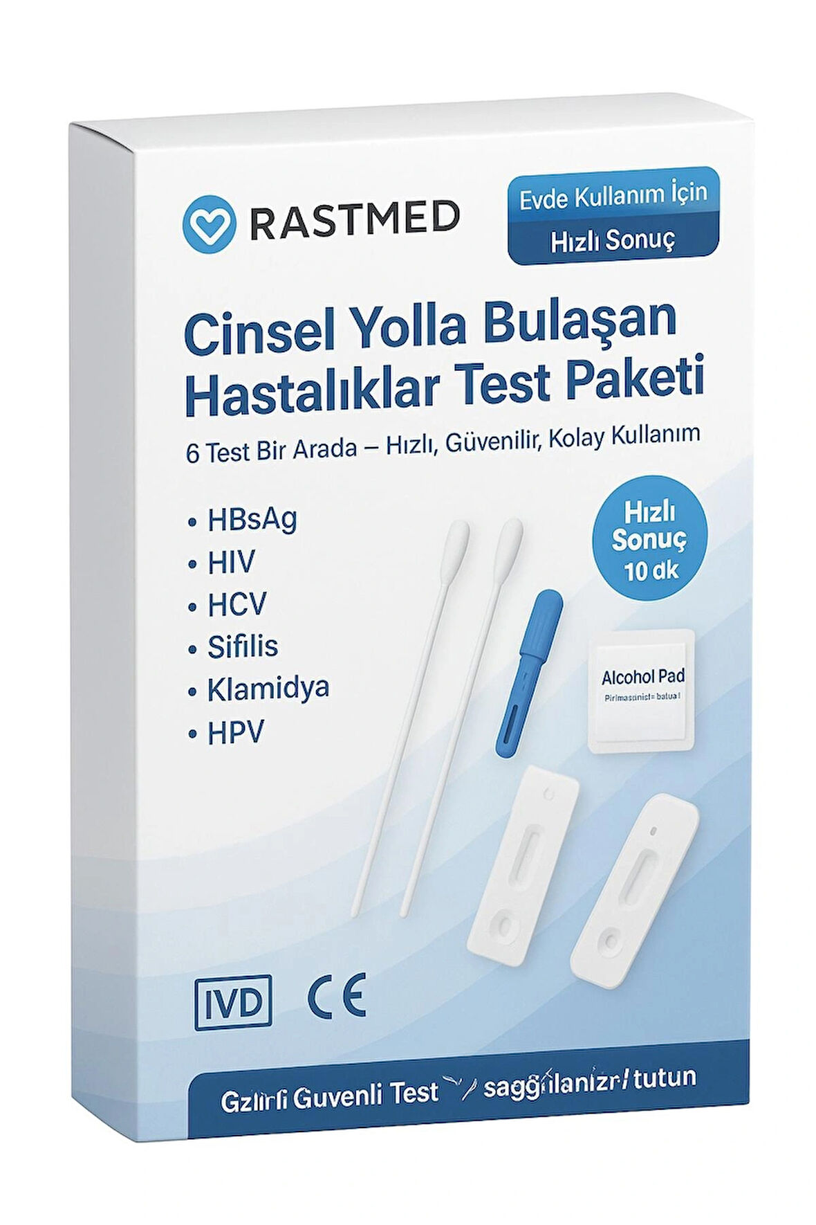 rastmed-Asklepion Kadın & Erkek Cybh Plus Paketi (Ev Tipi 6 Test)