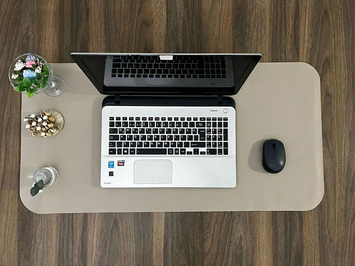 Kişiye Özel Suni Deri Masa Sümeni – Ofis Masası Organizeri - Mousepad