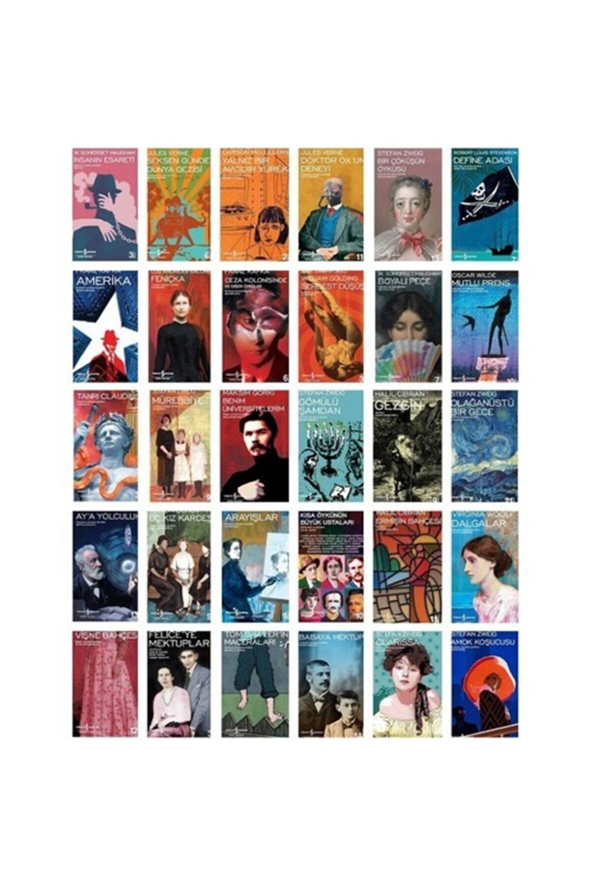 İş Bankası Modern Klasikler Seti 30 Kitap
