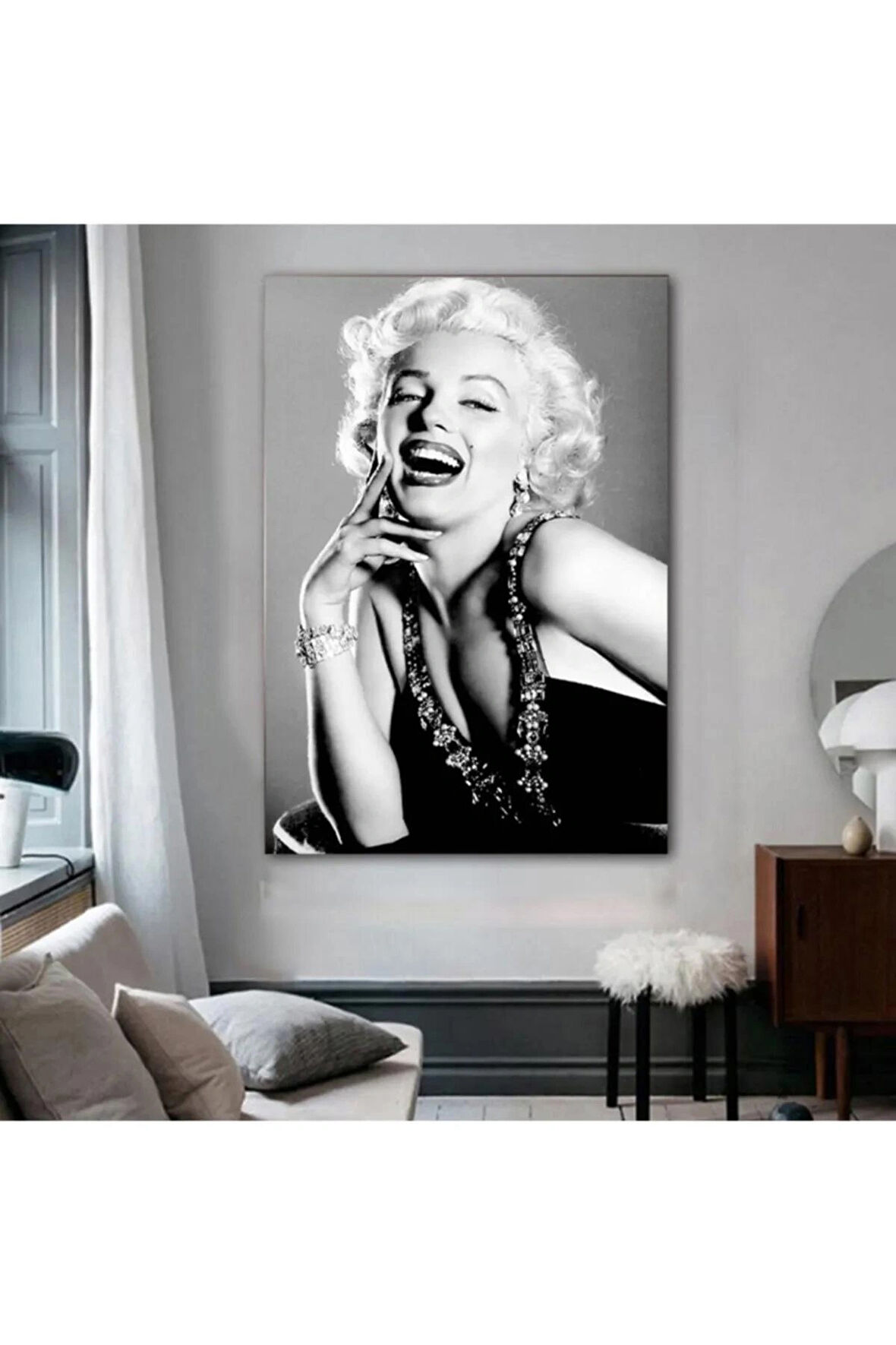 Marilyn Monroe Sanatsal Baskı Kanvas Tablo