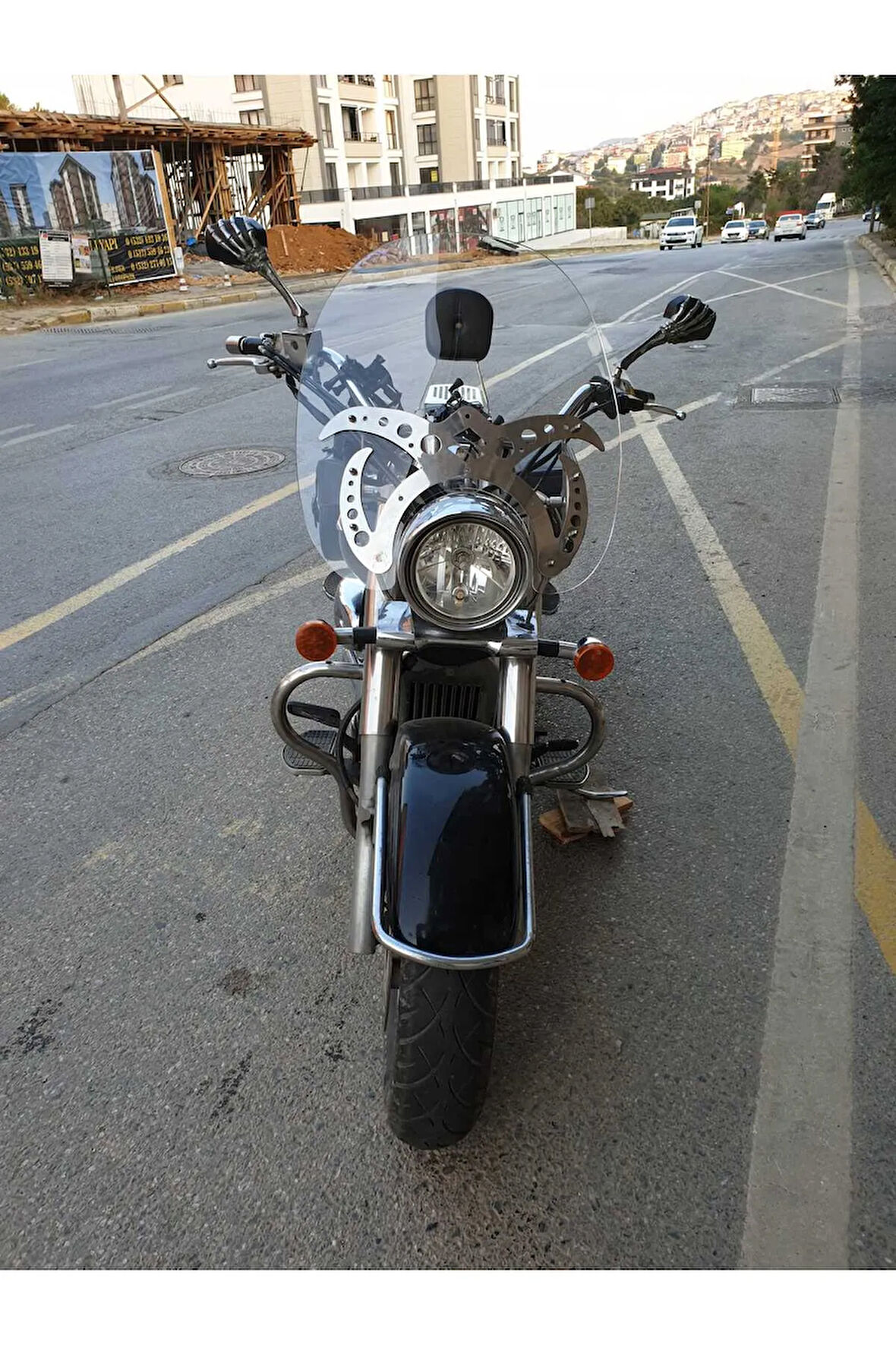 Suzuki V-VL-C Siperlik Ön Cam 2001-2013 Model 61cm Şeffaf Renkli 4mm APARAT GÖNDERİLMEYECEK