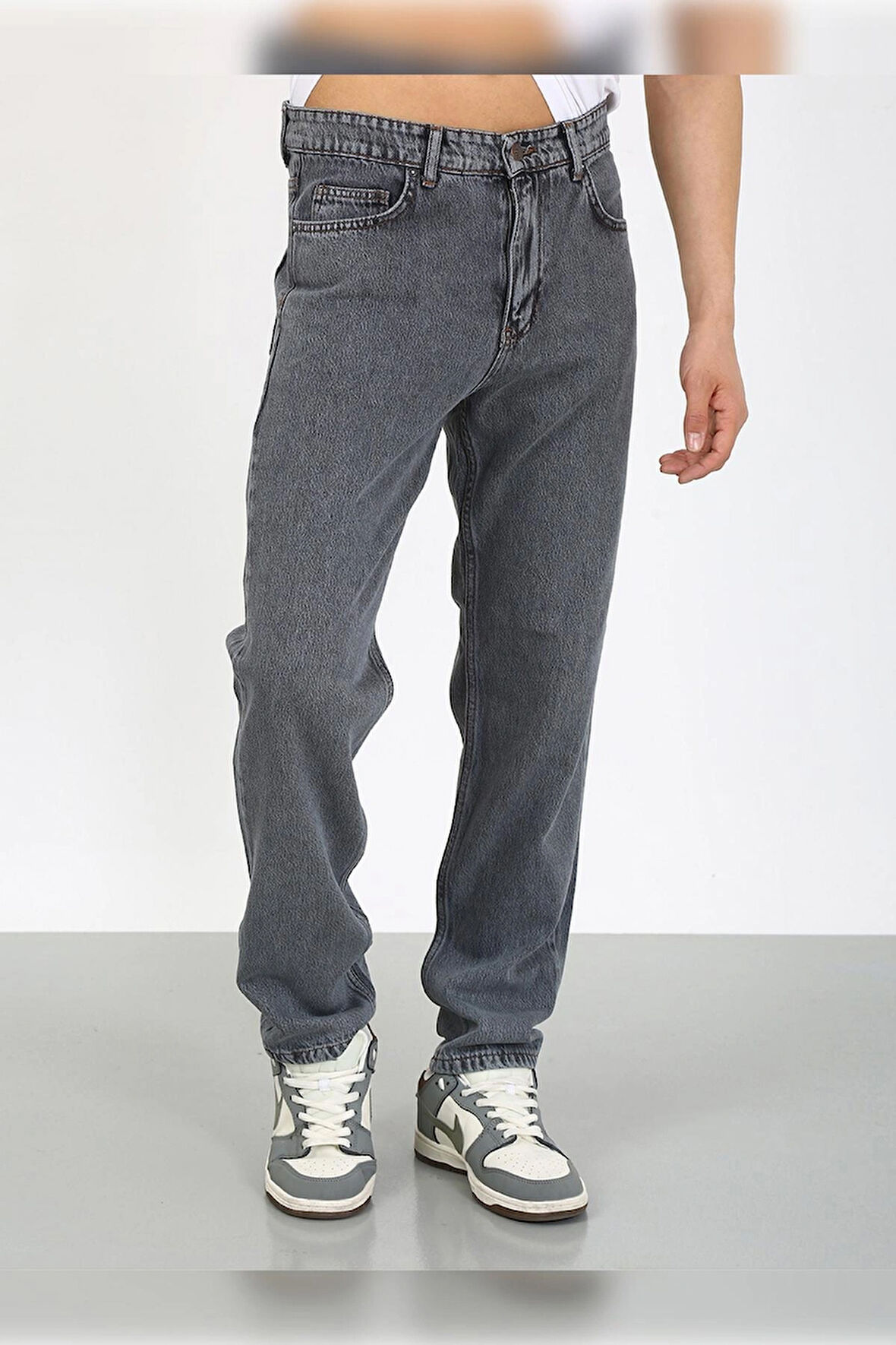 Erkek Koyu Füme Baggy